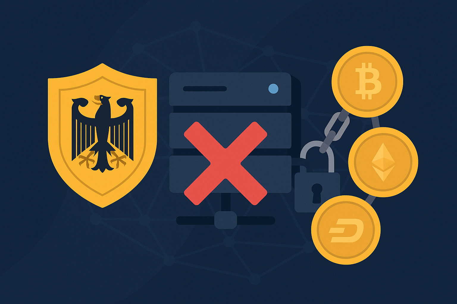 $38 Million in Cryptocurrency Seized in Operation in Germany