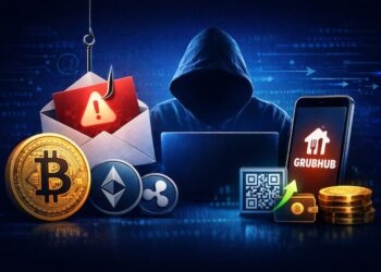 Grubhub Name Used in Bitcoin Scam Email Warning
