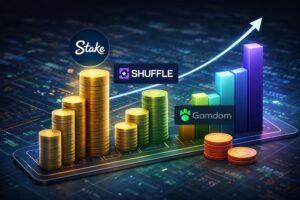 Deposit Volume of Crypto Casinos