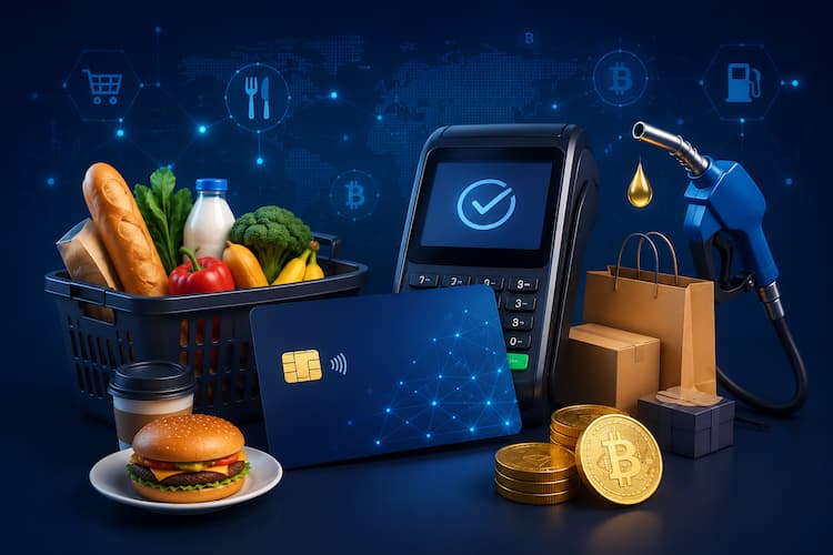 Crypto Cards Move Into Everyday Spending as Groceries, Restaurants and Fuel Stand Out