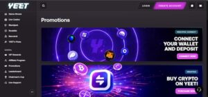 Yeet Crypto Casino Bonuses